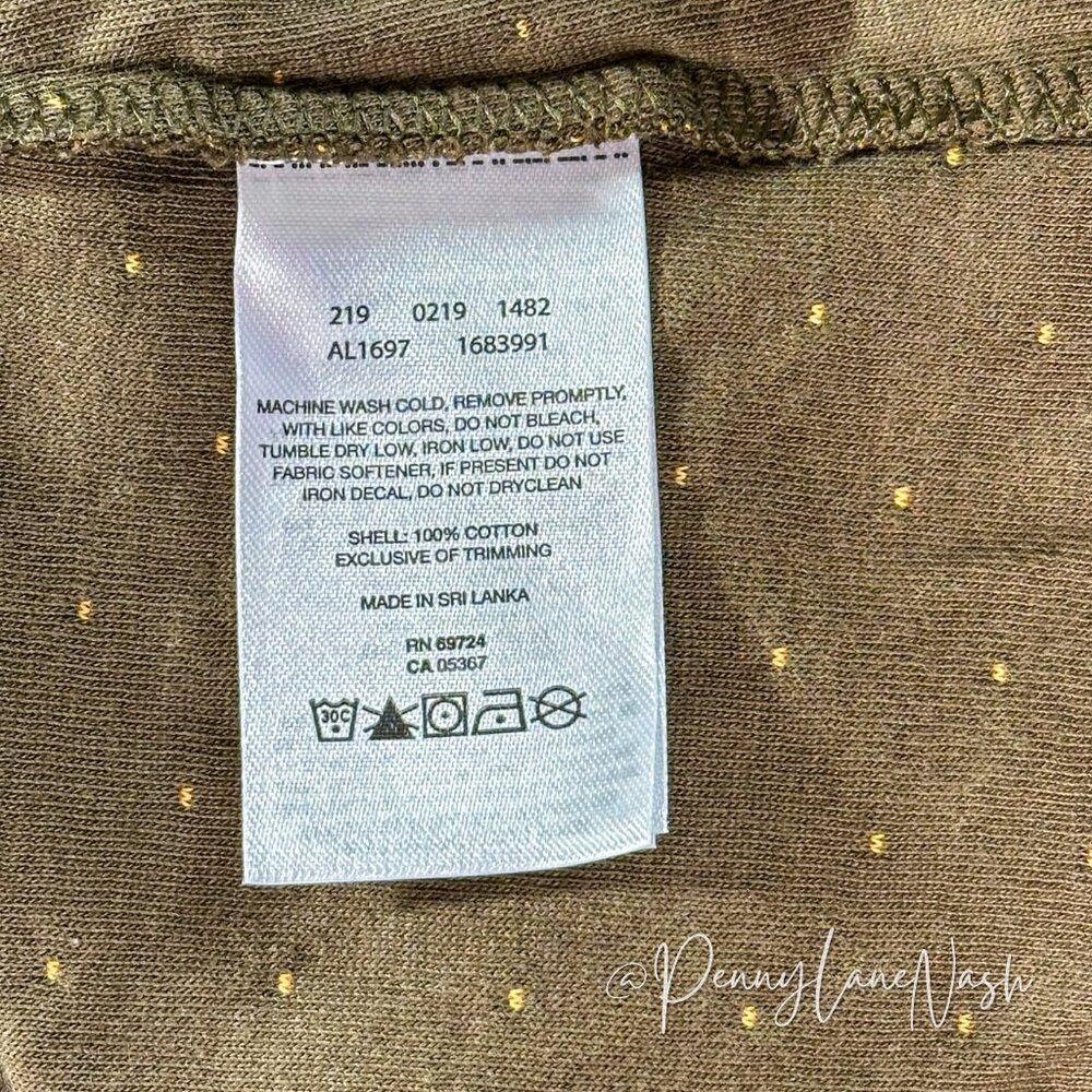 NWT Columbia Silver Falls Long Sleeve Shirt Olive Green Stripe - Picture 6 of 12
